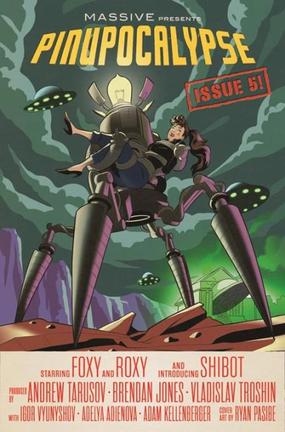 Cover of (Of 6) CVR B Ryan Pasibe Movie Poster Homage Var