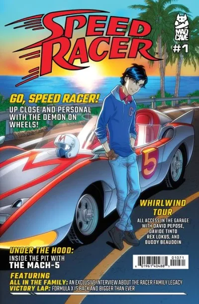Cover of CVR G 10 Copy Chris Batista Car Magazine Homage Unlock Var