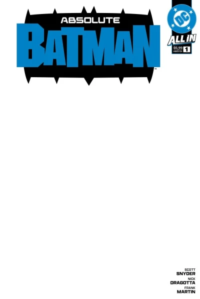 Cover of Cover I - Blank Variant