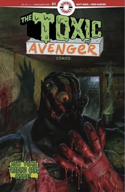 Cover of CVR D Fred Harper Exclusive Trading Card By Mayday Trippe Var (Mr)