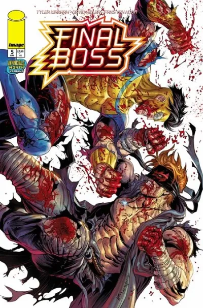 Cover of CVR G Tyler Kirkham Invincible Team Up Var (Mr)