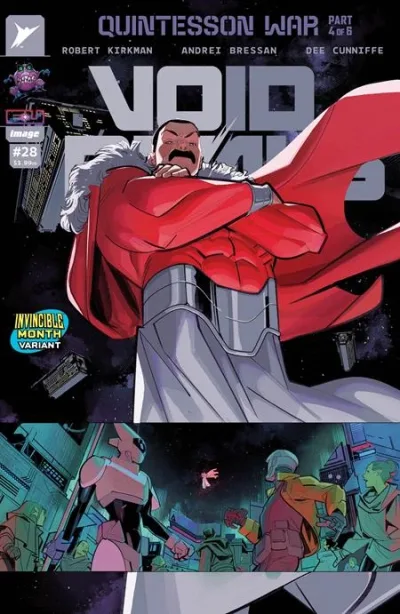 Cover of CVR F Lorenzo De Felici Invincible Team Up Var