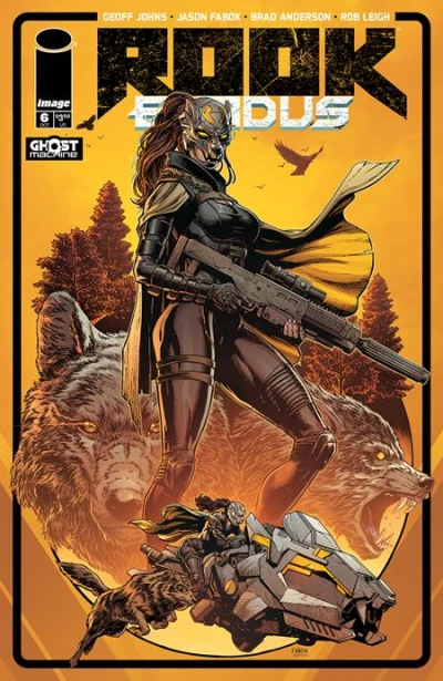 Cover of CVR B Jason Fabok & Brad Anderson Dire Wolf Var