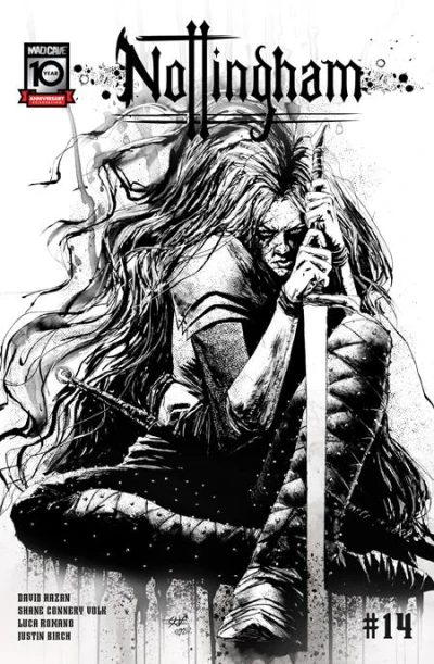 Cover of (Of 15) CVR B Shane Connery Volk B&W Var (Mr)