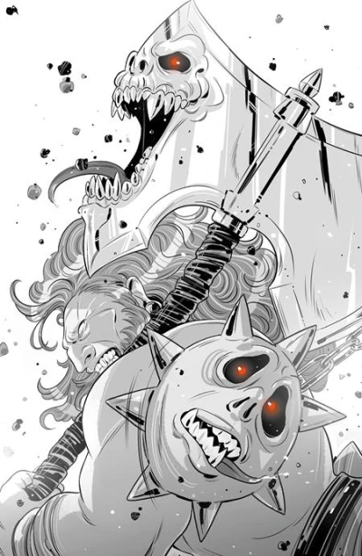 Cover of CVR E Inc 1:50 Luana Vecchio B&W Var