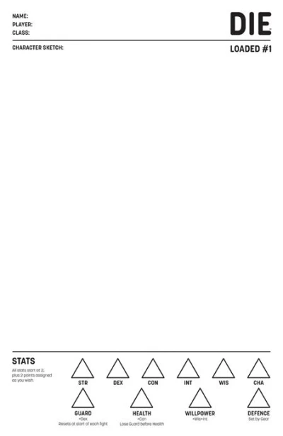 Cover of CVR D Blank Sketch Var (Mr)