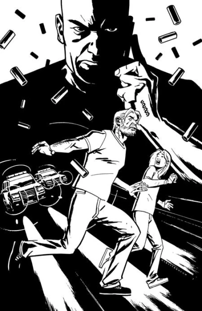 Cover of (Of 5) CVR D Inc 1:15 Shawn Martinbrough B&W Var (Mr)