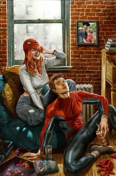 Cover of Lee Bermejo Incentive Amazing Visions Virgin Variant [1:100]