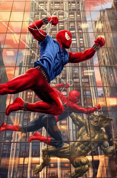 Cover of Lee Bermejo Incentive Amazing Visions Virgin Variant (1:100)