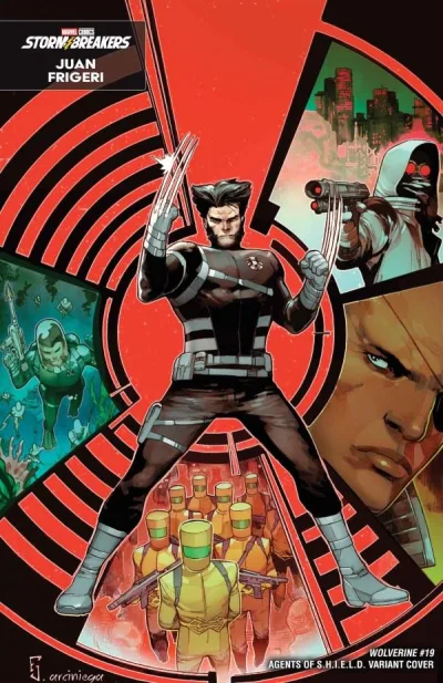 Cover of Juan Frigeri Agents of S.H.I.E.L.D. Variant
