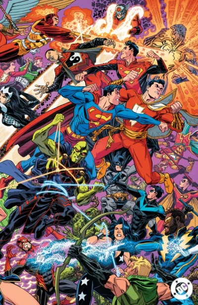 Cover of Scott Koblish DC Showcase Wraparound Foil Variant