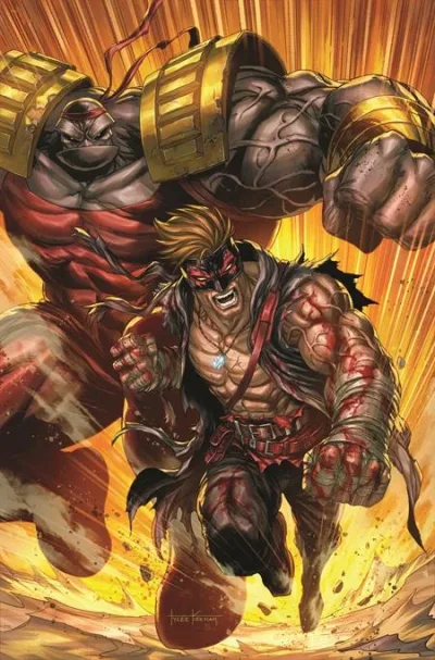 Cover of CVR I Tyler Kirkham Youngblood Team Up Var (Mr)