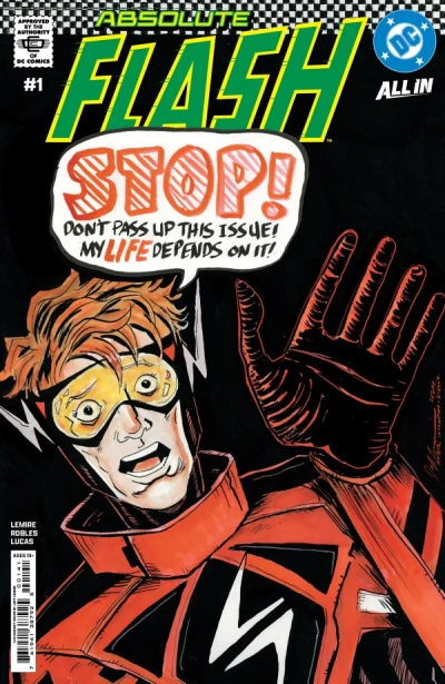 Cover of Jeff Lemire Incentive Variant (1:25)