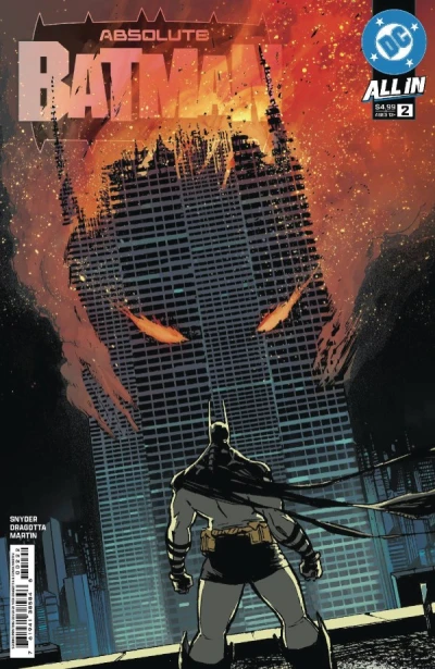 Cover of 2nd Printing Nick Dragotta