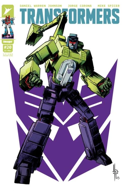 Cover of 2Nd Ptg CVR A Jason Howard Decepticon CVR