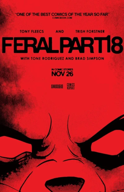 Cover of Tony Fleecs & Trish Forstner Movie Poster Homage Variant