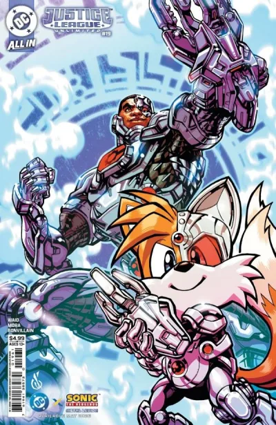 Cover of Carlos Danda Dc X Sonic Variant