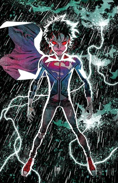 Cover of CVR B Guillem March Card Stock Var (The Reign Of The Superboys)