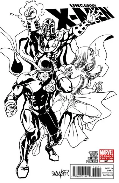 Cover of Marvel Architects Sketch Variant Cover