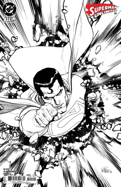 Cover of Cover M 1:250 Leinil Francis Yu Black & White Variant