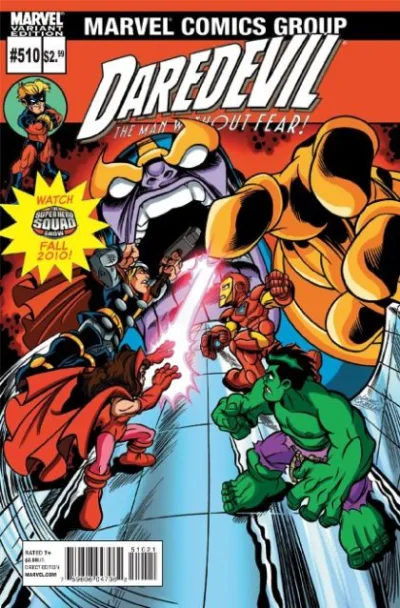 Cover of Super Hero Squad Variant Cover