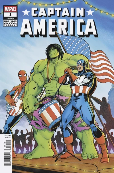 Cover of Luciano Vecchio 250th Homage Variant