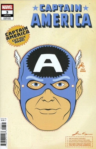 Cover of James Kerigan Retro Halloween Mask Variant