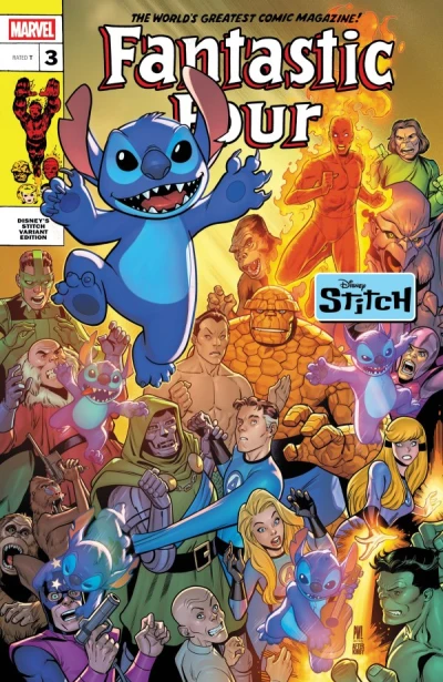 Cover of Paco Medina Disney Stitch Variant