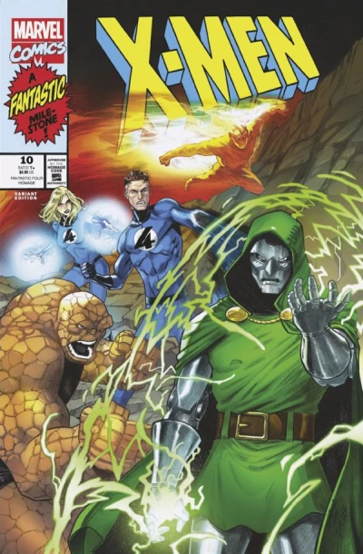 Cover of Michele Bandini Fantastic Four Homage Variant