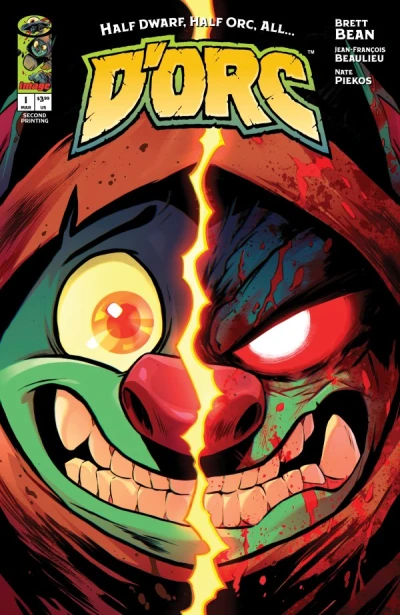 Cover of 2nd Printing Brett Bean