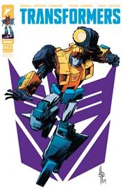 Cover of Second Printing CVR A Jason Howard Decepticon