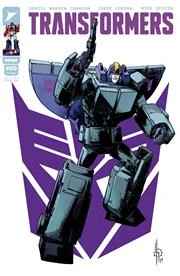 Cover of Second Printing CVR A Jason Howard Decepticon