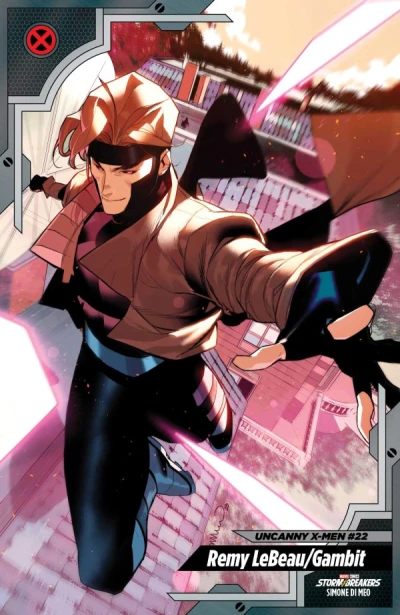 Cover of Simone Di Meo X-Men Trading Card Variant