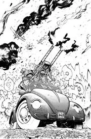 Cover of (OF 10) Third Printing CVR B Inc 1:10 Daniel Warren Johnson B&W Var