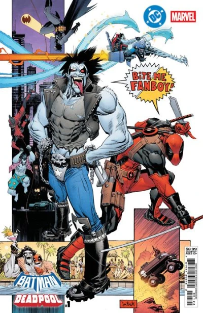 Cover of (One Shot) CVR M Sean Gordon Murphy Lobo Deadpool Card Stock Var