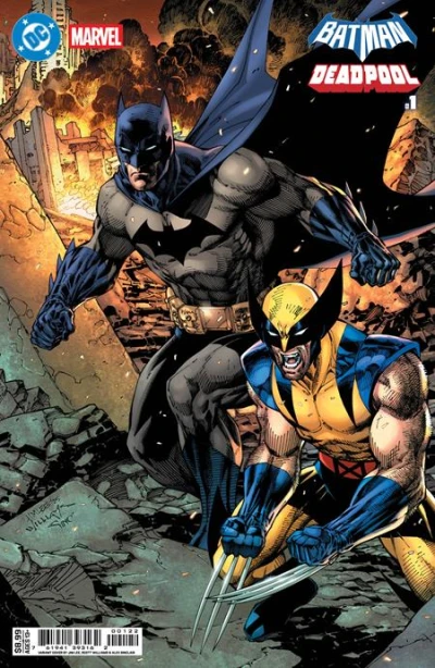 Cover of (One Shot) CVR K Jim Lee Batman Wolverine Card Stock Var