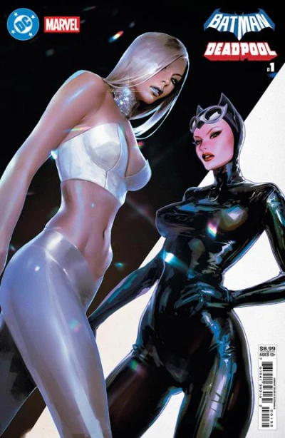 Cover of (One Shot) CVR S Sozomaika Catwoman Emma Frost Card Stock Var