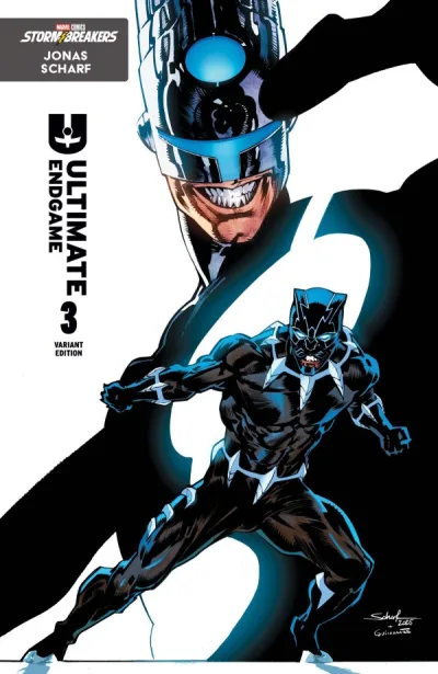 Cover of Jonas Scharf Black Panther Variant