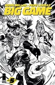 Cover of (Of 5) CVR B Pepe Larraz B&W Var (Mr)