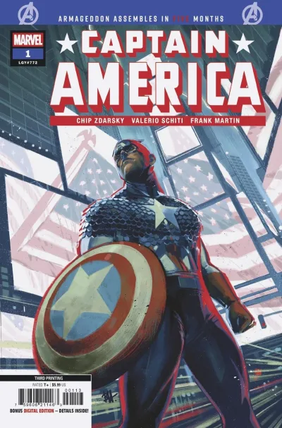 Cover of 1 Ben Harvey 3rd Printing Variant