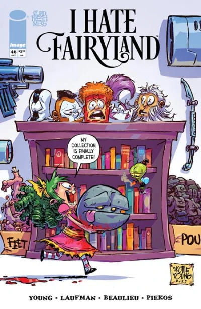 Cover of CVR D Skottie Young Youngblood Team Up Var (Mr)