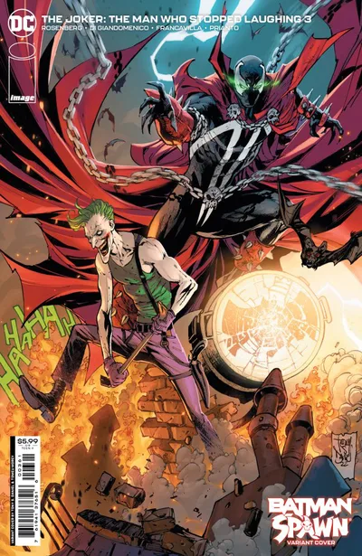 Cover of Tony Daniel DC Spawn Card Stock Variant
