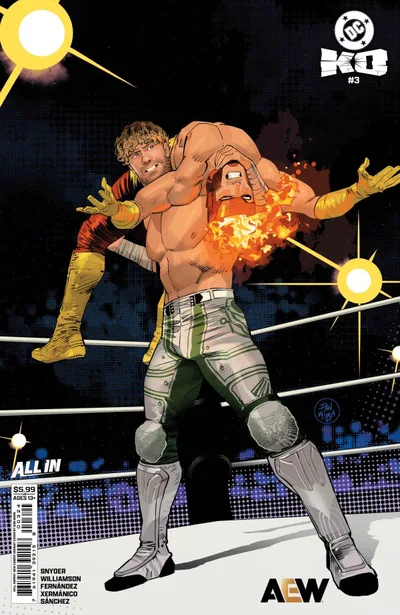 Cover of Dan Mora AEW Cameo Variant