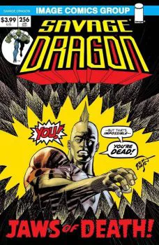 Cover of Cover B Variant Erik Larsen Retro 1970s Trade Dress Cover