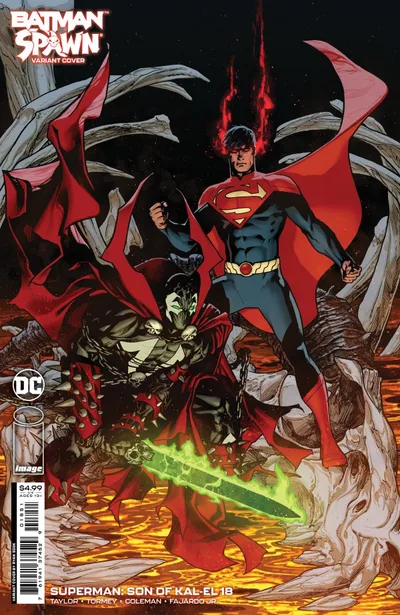 Cover of Ryan Sook 'DC Spawn' Card Stock Variant Cover