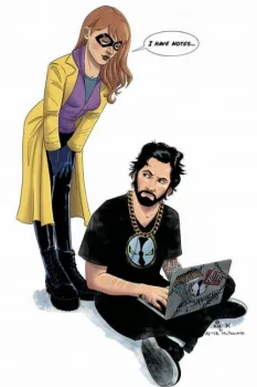 Cover of 616comics Megan Hutchison-Cates 90s Virgin Variant