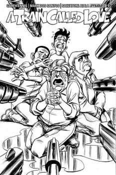 Cover of Cover B Russ Braun Black and White Cover