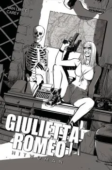 Cover of Cover J Valentina Pinti B&W Variant