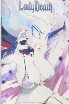 Cover of Dan Mendoza Naughty Clash Lady Death Connecting Variant (Ltd. 300)