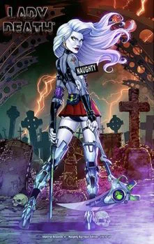Cover of Justin Hunt Naughty Dystopia Variant (Ltd. 50)